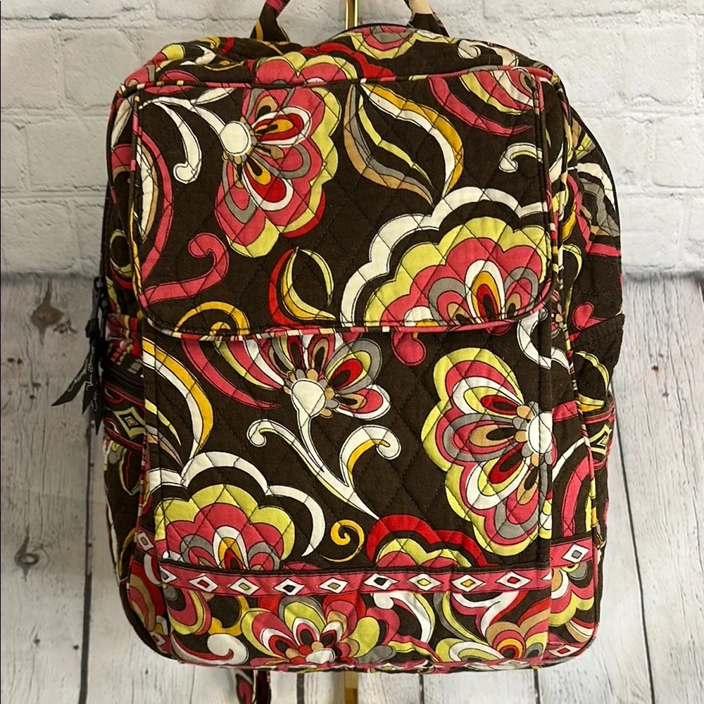 Vera Bradley Floral Patterned Backpack